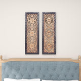 Deco 34087 Elegant Sculpture 2 Assorted Wood Wall Panel Deco 79