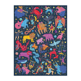 Galison Constellations 101: Stargazing – 500 Piece Book Puzzle with Beautiful Zodiac and Constellation Artwork Packaged in Magnetic Keepsake Book Sized Box Galison