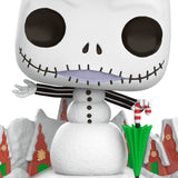 Hallmark Keepsake Christmas Ornament 2024, Disney Tim Burton's The Nightmare Before Christmas Jack Skellington Snowman Funko POP!, Gifts for Disney Fans Hallmark Keepsake