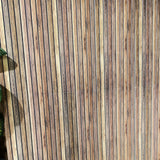Dundee Deco 3D Wall Panels Wooden Effect - Cladding, Distressed Brown Wood Look Wall Paneling, Styrofoam Facing for Interior and Exterior Applications, DIY, Sample, Size 10 x 10 in. Dundee Deco