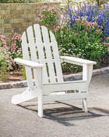 POLYWOOD AD4030WH Classic Outdoor Adirondack Chair, White Polywood
