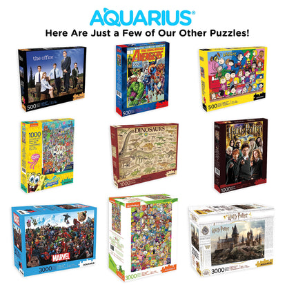 AQUARIUS TMNT Timeline 3000pc Puzzle (3000 Piece Jigsaw Puzzle) - Glare Free - Precision Fit - Officially Licensed Teenage Mutant Ninja Turtles Merchandise & Collectibles - 42x35 Inches