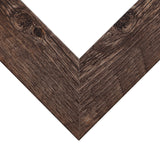 Craig Frames American Barn, Faux Barnwood Picture Frame, Brown Oak, 16 x 20 Inch Craig Frames