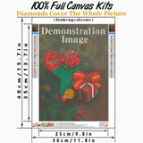 Adorable Japanese Kimono Girl Diamond Painting Kits DIY Adult Beginner Embroidery Kit - Cherry Blossom Tree Landscape Art,for Beautiful Room Decor Living Room Decor 30X45 cm Adorable