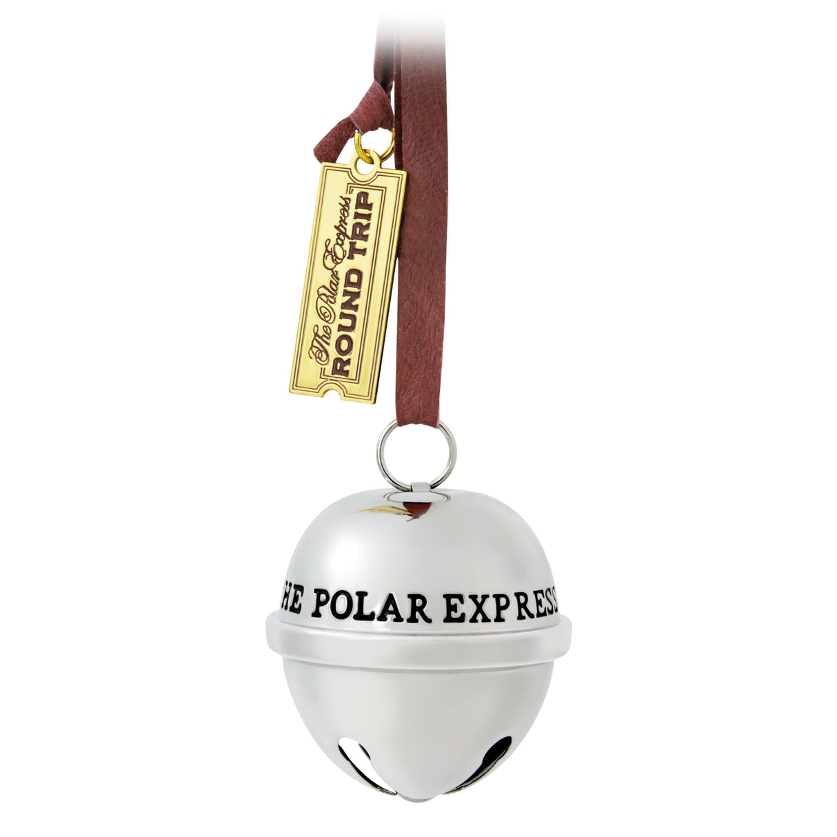 Hallmark Keepsake Christmas Ornament 2025, The Polar Express Santa's Sleigh Bell 2025, Metal, Christmas Movie Gifts Hallmark Keepsake