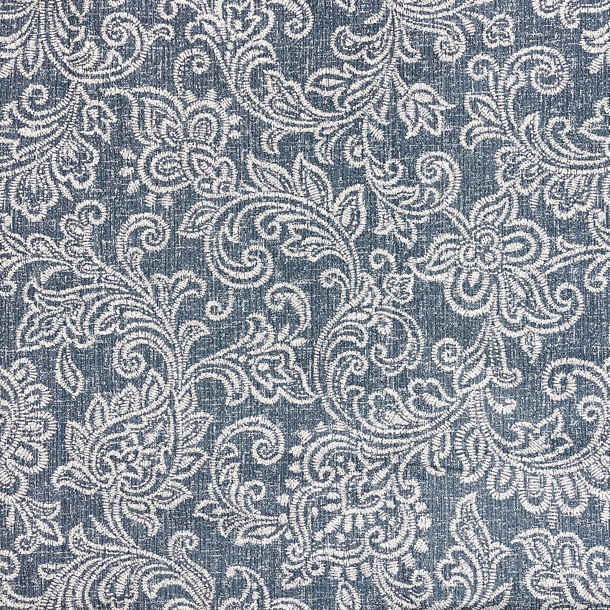 HomePop Classic Parsons Dining Chair -Denim Jacobean Print (Set of 2) HomePop