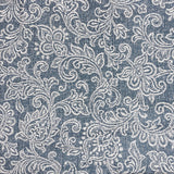 HomePop Classic Parsons Dining Chair -Denim Jacobean Print (Set of 2) HomePop