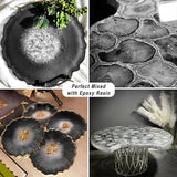 Silver Mica Powder Pigment (100g) -Cosmetic Grade Metallic Mica Powder for Epoxy Resin, Lip Gloss, Soap,Candle Making,Bath Bombs,Tumblers, Jewelry, Dyes, and DIY Crafting Projects(Silver Grey, 3.5oz) BIJIZME