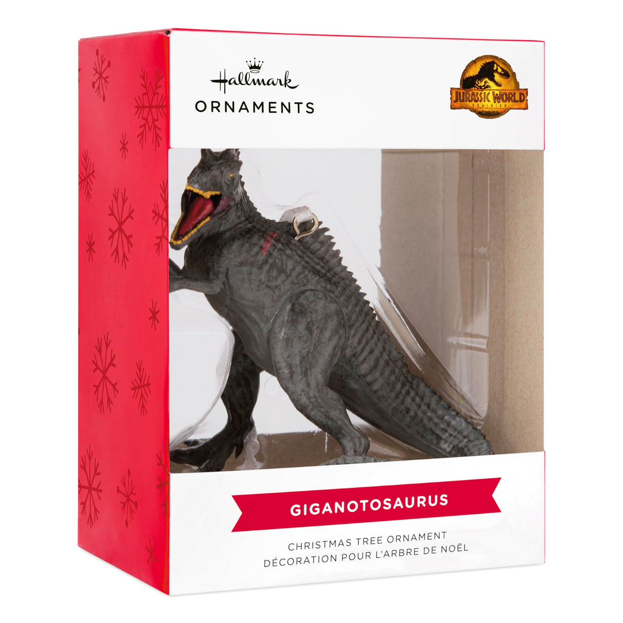 Hallmark Jurassic World Dominion Giganotosaurus Christmas Ornament Hallmark