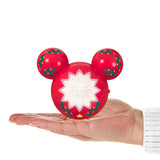 Hallmark Keepsake 3.7" Mini Christmas Tree Topper, Disney Mickey Mouse ShowToppers Musical With Light, Gifts for Disney Fans Hallmark Keepsake