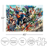 Aquarius DC Comics Puzzle Cast (3000 Piece Jigsaw Puzzle) - Officially Licensed DC Comics Merchandise & Collectibles - Glare Free - Precision Fit - 32 x 45 Inches AQUARIUS