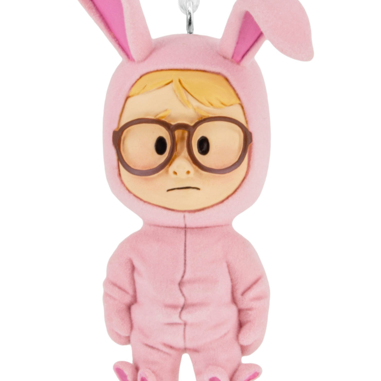 Hallmark A Christmas Story Ralphie in Bunny Suit Stylized Christmas Ornament, Christmas Movie Gifts Hallmark