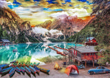 Jigsaw Puzzles 2000 Pieces for Adults, Families Lakeside View Pieces Fit Together Perfectly Nattork