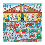 Mudpuppy Winter Chalet 500 PC Search & Find Puzzle Mudpuppy