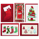 Hallmark Boxed Handmade Christmas Cards Assortment (Set of 24 Special Holiday Greeting Cards and Envelopes) (1XPX5156) Hallmark