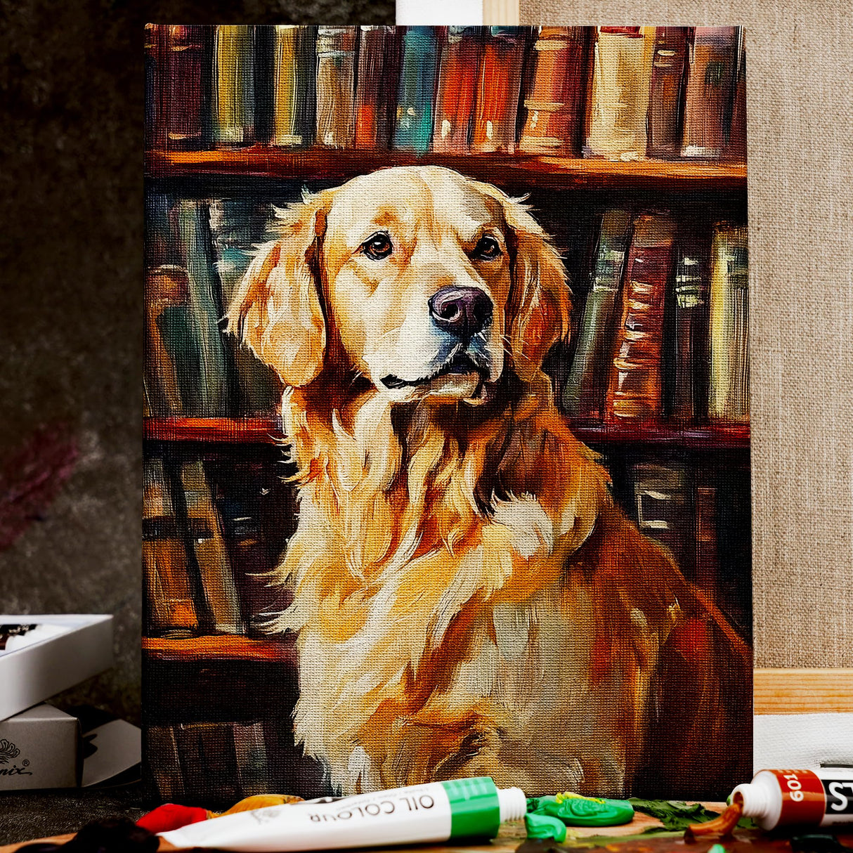 PHOENIX Oil Paint Set, 24x12ml/0.4 Fl Oz Tubes, Non-toxic Oil Based Paints for Canvas Crafts, Great Value Art Supplies for Artists, Adults & Beginners PHOENIX