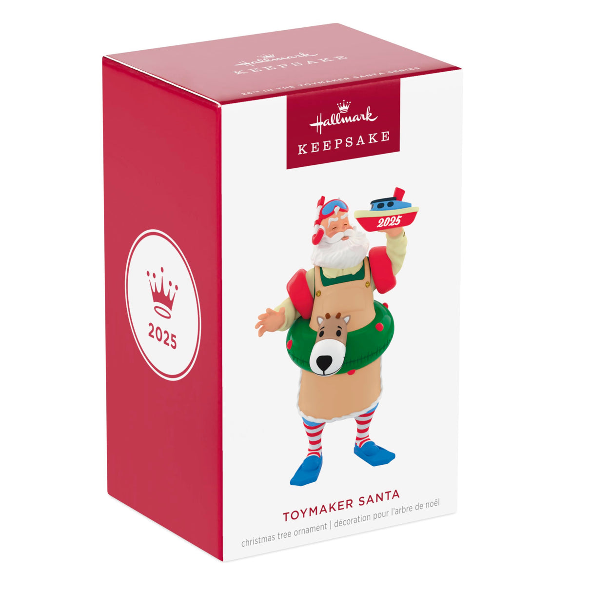 Hallmark Keepsake Christmas Ornament 2025, Toymaker Santa 2025, Santa Collectors Gifts Hallmark Keepsake
