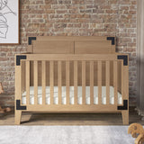Child Craft Lucas 4-in-1 Convertible Crib, Baby Crib Converts to Day Bed, Toddler Bed and Full Size Bed, 3 Adjustable Mattress Positions, Non-Toxic, Baby Safe Finish (Nutmeg) Child Craft