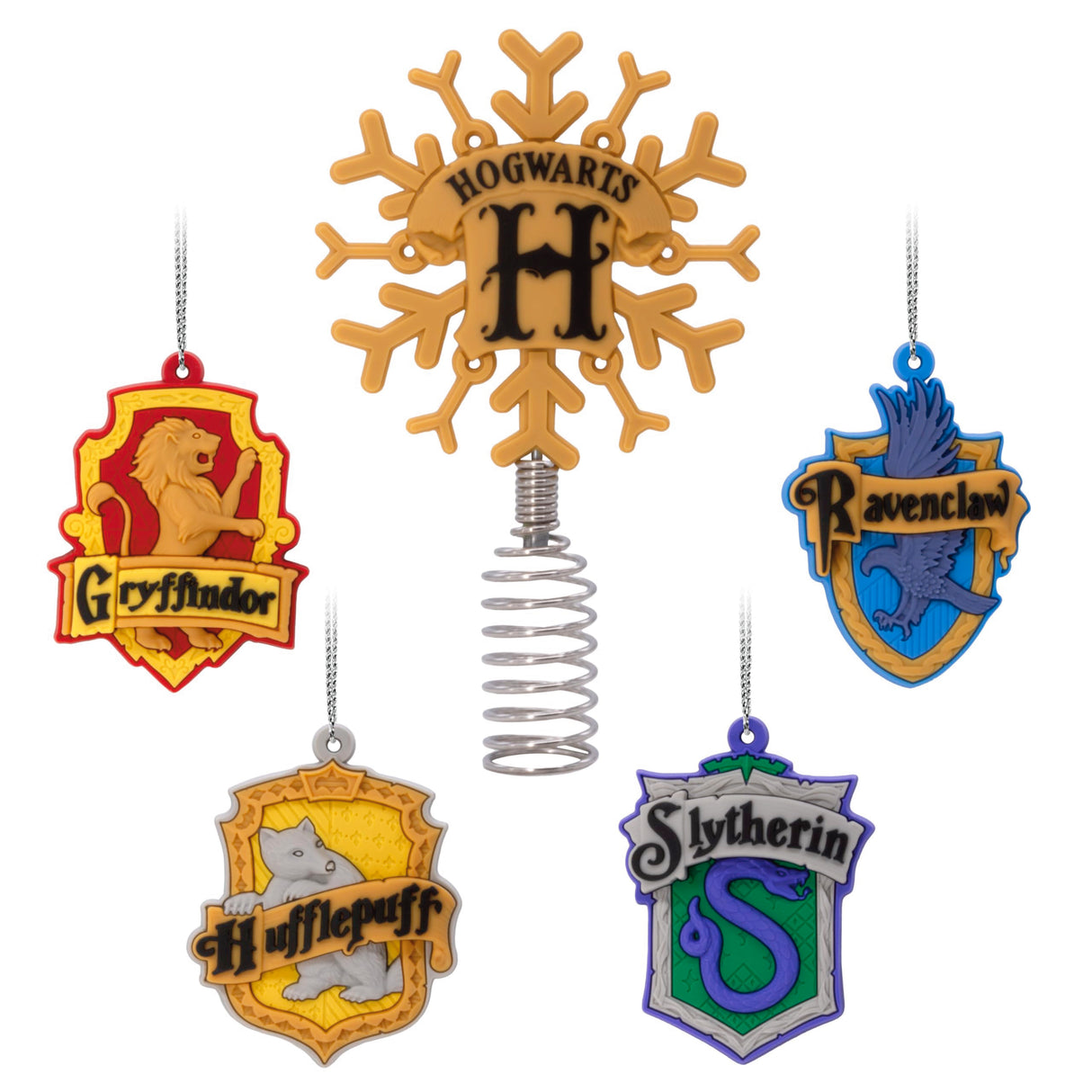 Hallmark Harry Potter Mini Christmas Tree Topper and Ornaments, Set of 5 Hallmark