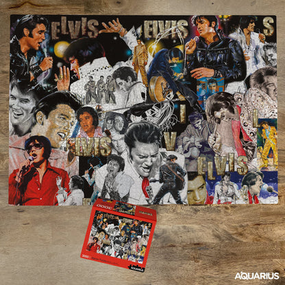 Aquarius Elvis Puzzle (3000 Piece Jigsaw Puzzle) - Officially Licensed Elvis Presley Merchandise & Collectibles - Glare Free - Precision Fit - 32 x 45 Inches