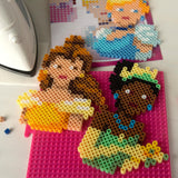 Perler Disney Princesses Fused Bead Craft Activity Kit, Includes 5 Patterns, Finished Project Sizes Vary, Multicolor 2003 Pieces Perler