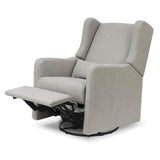 DaVinci Carter’s Arlo Glider Recliner Nursery Chair - Water & Stain Resistant Glider Rocking Chair for Nursery - GREENGUARD Gold, FSC & Certi-PUR US Certified - Cozy Swivel Rocker Recliner - Grey DaVinci