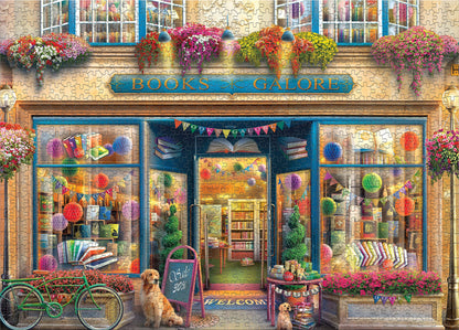 Ceaco - Shop Windows - Books Galore - 1000 Piece Jigsaw Puzzle