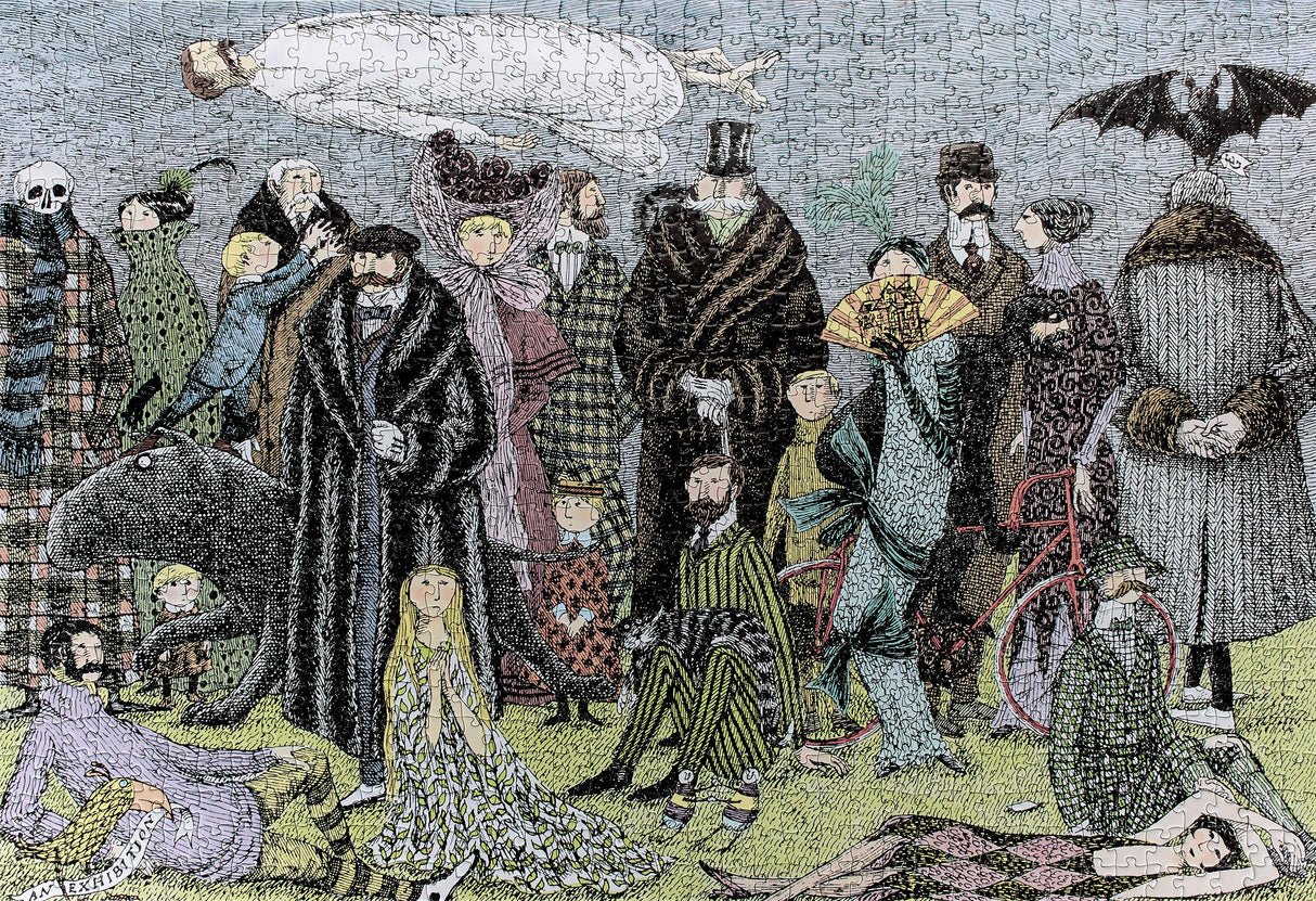 Edward Gorey - Edward Gorey: 1,000 Piece Puzzle (Pomegranate Artpiece Puzzle) Pomegranate