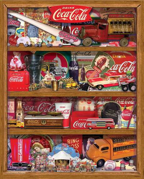Springbok's 500 Piece Jigsaw Puzzle Coca-Cola A Collection - Made in USA Springbok