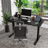 ESpefy Dual Motor Standing Desk Frame- Heavy Duty Electric Desk Legs, Adjustable Desk Base, Sit Stand Up Desk Frame with Memory Controller for 43''-70'' Desktop, Home & Office DIY Workstation ESpefy