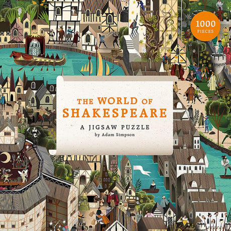 Laurence King The World of Shakespeare 1000 Piece Puzzle Laurence King