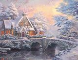 Ceaco - 4 in 1 Multipack - Thomas Kinkade - Holiday - (4) 500 Piece Jigsaw Puzzles Ceaco