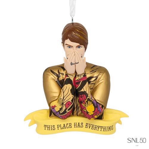 Hallmark Saturday Night Live Stefon Christmas Ornament, SNL 50th Gifts Hallmark