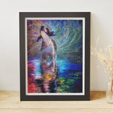 Pintoo Jigsaw Puzzles 1200 Piece for Adults - Iris Scott - Shaking Springer Spaniel Beautiful Plastic Puzzle for Home Decor Zero Dust Easy Storage [H3213] Pintoo