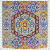 Pomegranate 1000-Piece Jigsaw Puzzle for Adults, Mosaic Quilt, Matte Finish, Snug Fit Pomegranate