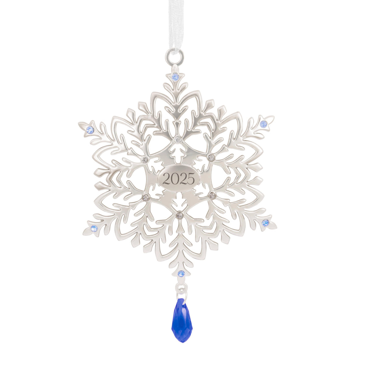 Hallmark Snowflake 2025 Christmas Ornament, Metal, Snowflake Gifts Hallmark