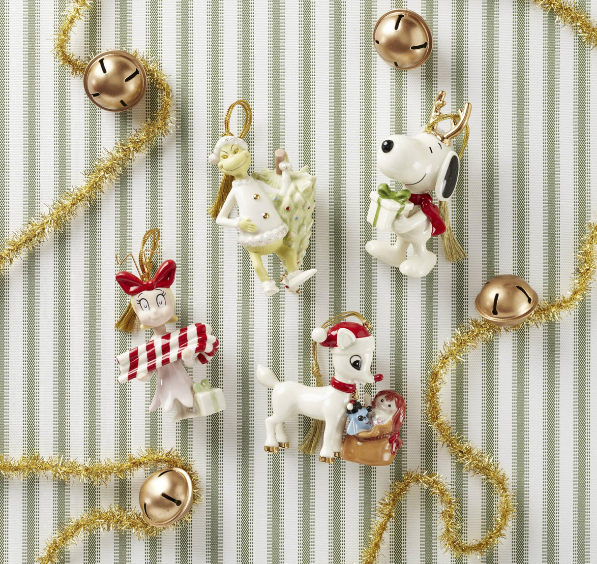 Lenox 895787 Snoopy with Gift Ornament, Christmas Lenox