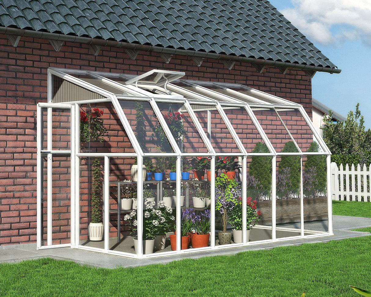 Rion HG7512 Canopia Sun Room, 6' x 12', White RION