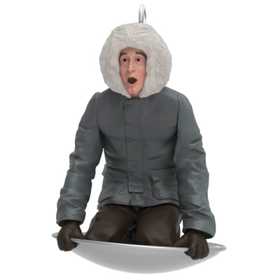 Hallmark Keepsake 1.25" Mini Christmas Ornament 2025, National Lampoon's Christmas Vacation Sledding Clark, Christmas Movie Gifts