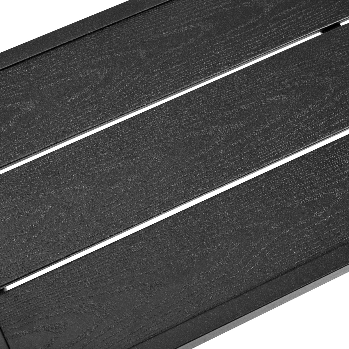 Yaheetech Outdoor Bar Table, 39'' Square Bar Height Dining Table with Weather Resistant Waterproof Top, Outdoor Furniture for Hot Tub, Garden, Patio, Pool Deck, Lawn, Poolside Black Yaheetech