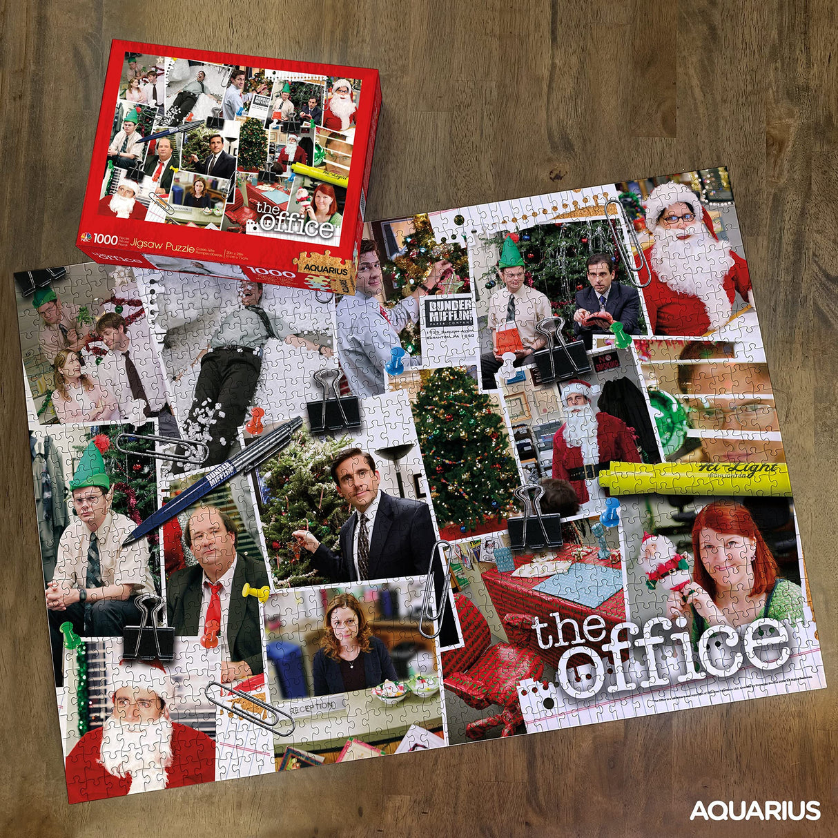 AQUARIUS The Office Puzzle (1000 Piece Jigsaw Puzzle) - Glare Free - Precision Fit - Officially Licensed The Office Merchandise & Collectibles - 20 x 28 Inches AQUARIUS