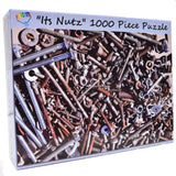 1000 Piece Jigsaw Puzzle for Adults - It's Nutz and Bolts and Hardware - Extreme Puzzle Difficult Challenging 1000 Piece Puzzle Fun for The Whole Family. Difficult Puzzles for Adults Parachute Puzzles