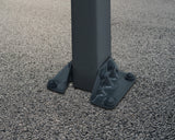 Palram - Canopia Arcadia 12 x 21 x 6.5 Carport, Heavy Duty Metal Car Port, Weather-Protected Aluminum Frame, Polycarbonate RV & Car Storage, UV Protected, DIY Truck Garage Kit, 10-Year Warranty, Gray Palram