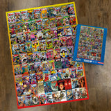 AQUARIUS Marvel X-Men Covers 1000 Piece Jigsaw Puzzle (1000 Piece Jigsaw Puzzle) - Glare Free - Precision Fit - Officially Licensed Marvel Merchandise & Collectibles - 20x28 Inches AQUARIUS