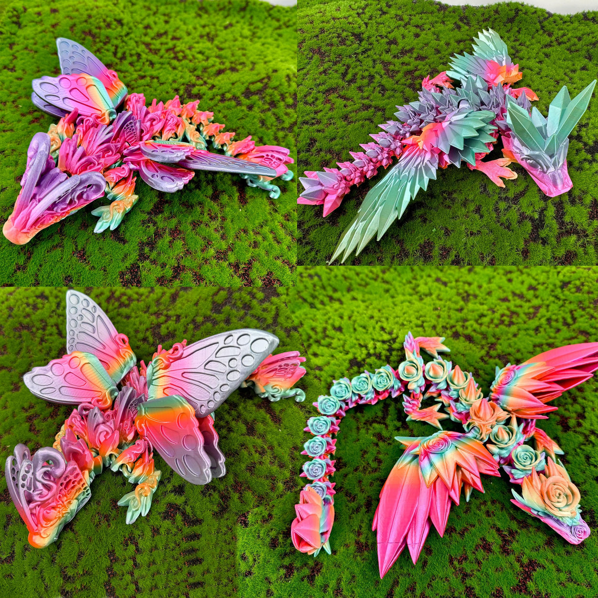 Stronghero3D PLA 3D Printer Filament 1.75mm,Candy Silk Rainbow,Multi Color,Net Weight 1kg(2.2lbs) Accuracy +/-0.05mm Stronghero3D