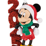 Hallmark Disney Mickey Mouse 2025 Christmas Ornament, Gifts for Disney Fans Hallmark