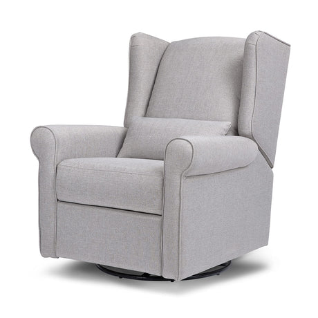 DaVinci Hayden Recliner and Swivel Glider in Misty Grey, Greenguard Gold & CertiPUR-US Certified DaVinci