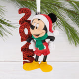Hallmark Disney Mickey Mouse 2025 Christmas Ornament, Gifts for Disney Fans Hallmark