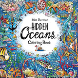 Hidden Oceans Coloring Book: Color and Breathe (A Rita Berman Hidden Wonders Book) WoodArtSupply