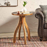 Christopher Knight Home Antonia Mango Wood End Table, Brown Christopher Knight Home
